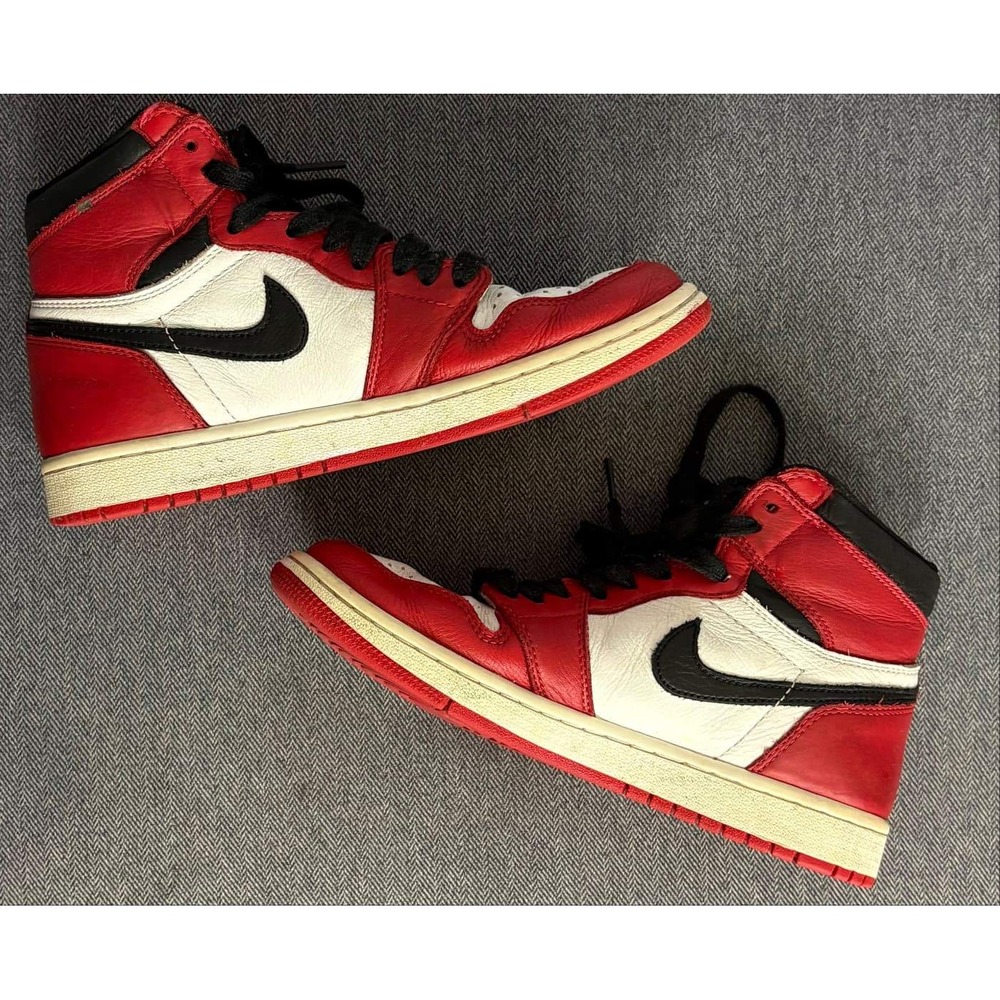 Jordan 1 Retro High Homage To Home Red Black 861428-061 Mens 6.5 Womens 7.5